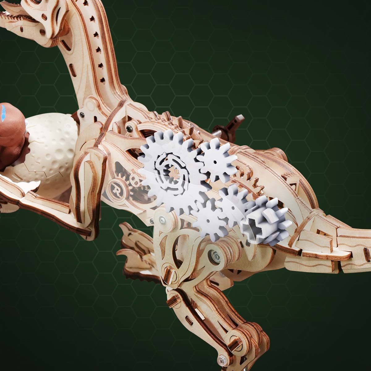 Velociraptor Mechanical 3D Puzzle