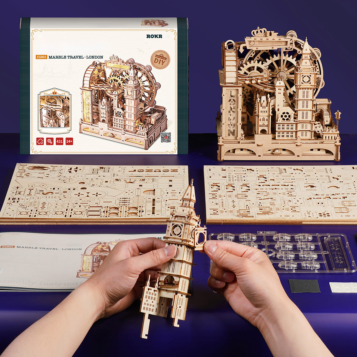 London Marble Run 3D Puzzle