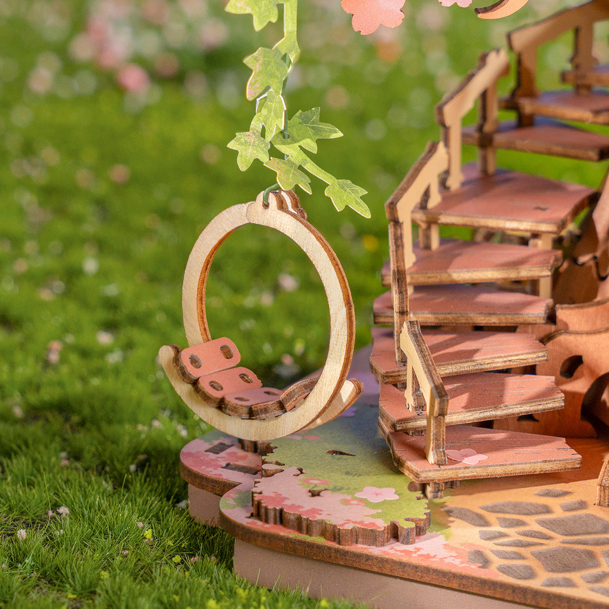 Sakura Tree House DIY 3D Puzzle