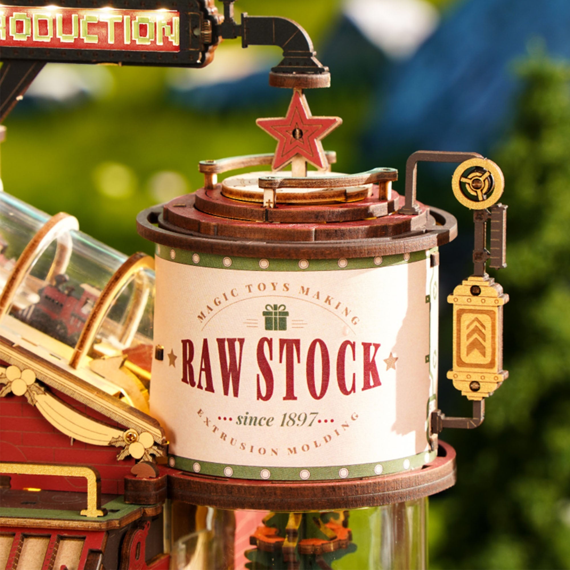 Christmas Dream Gift Factory Music Box