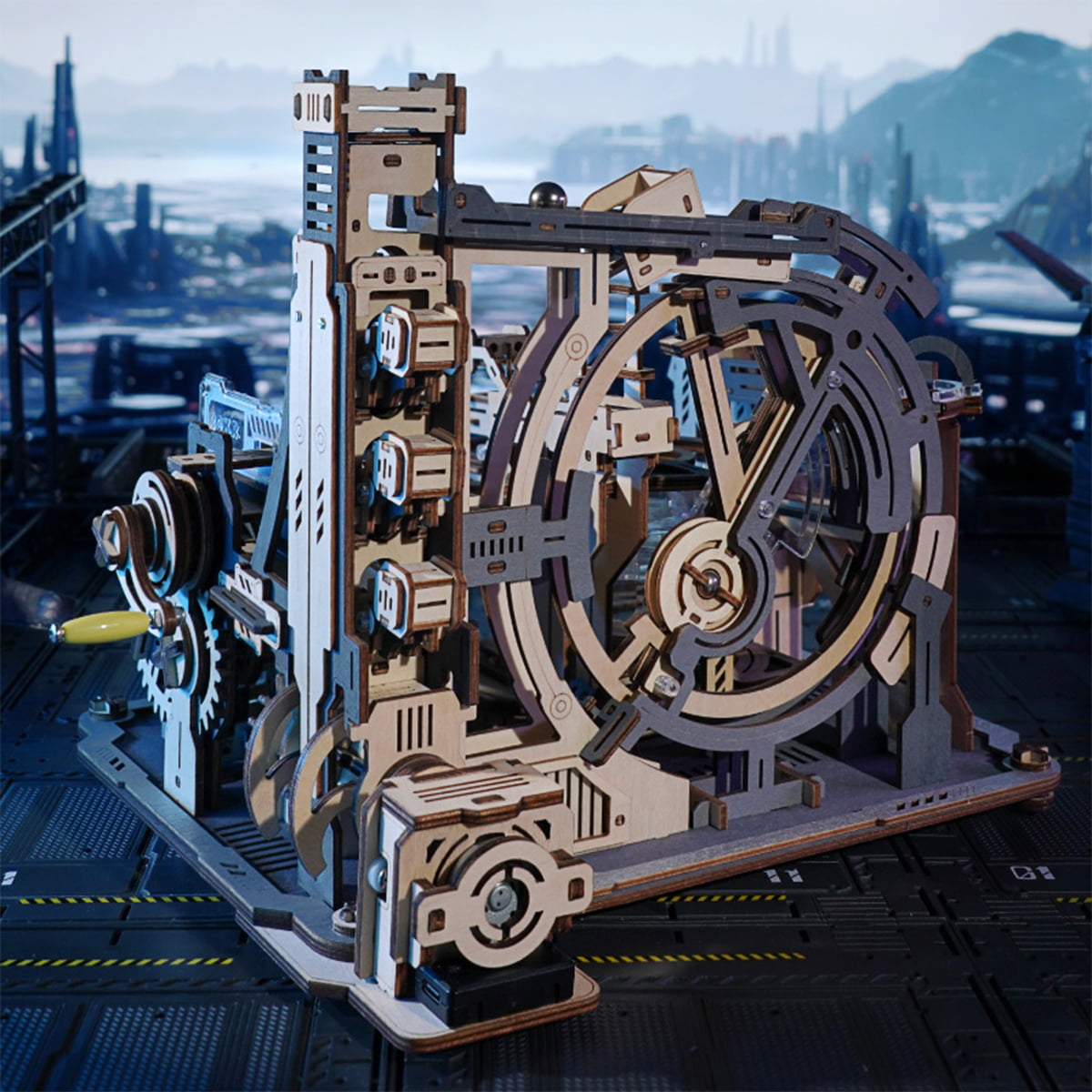 Spaceport Marble Run 3D Puzzle