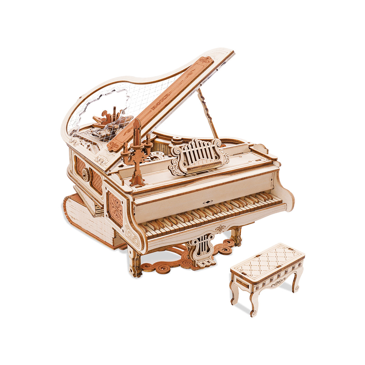 Magic Piano Mechanical Music Box 3D Puzzle