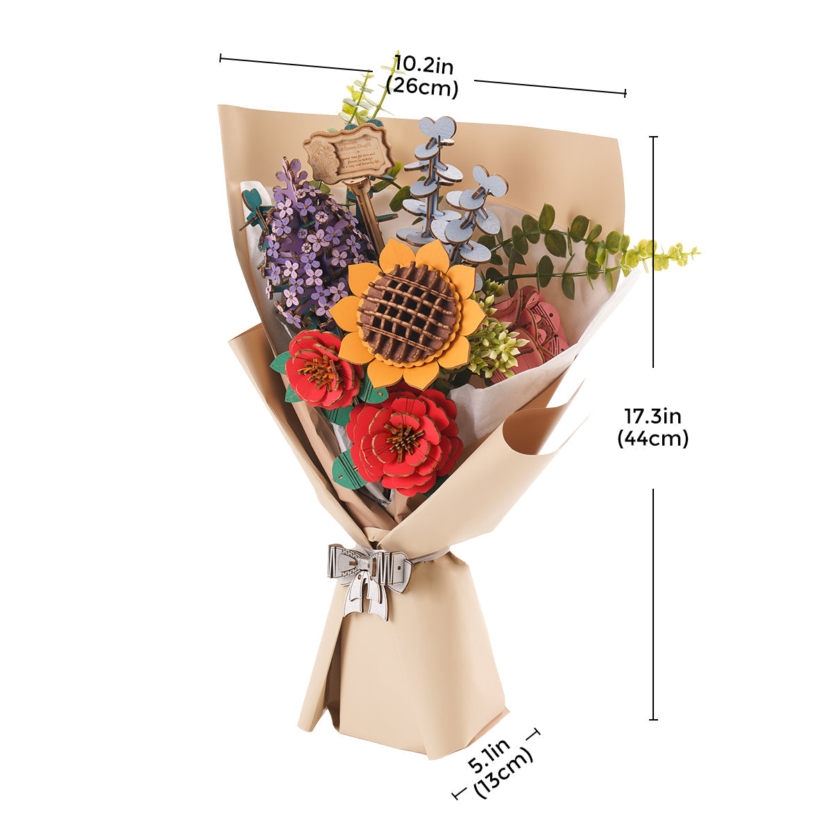 Flower Bouquet DIY 3D Puzzle