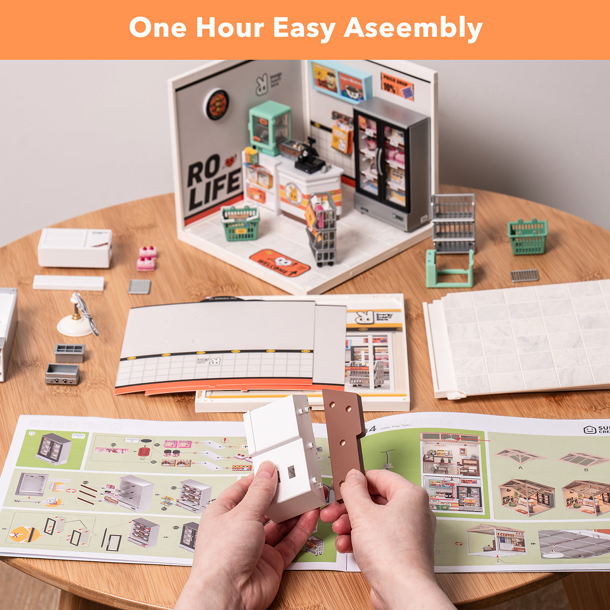 Energy Supply Store DIY Miniature House