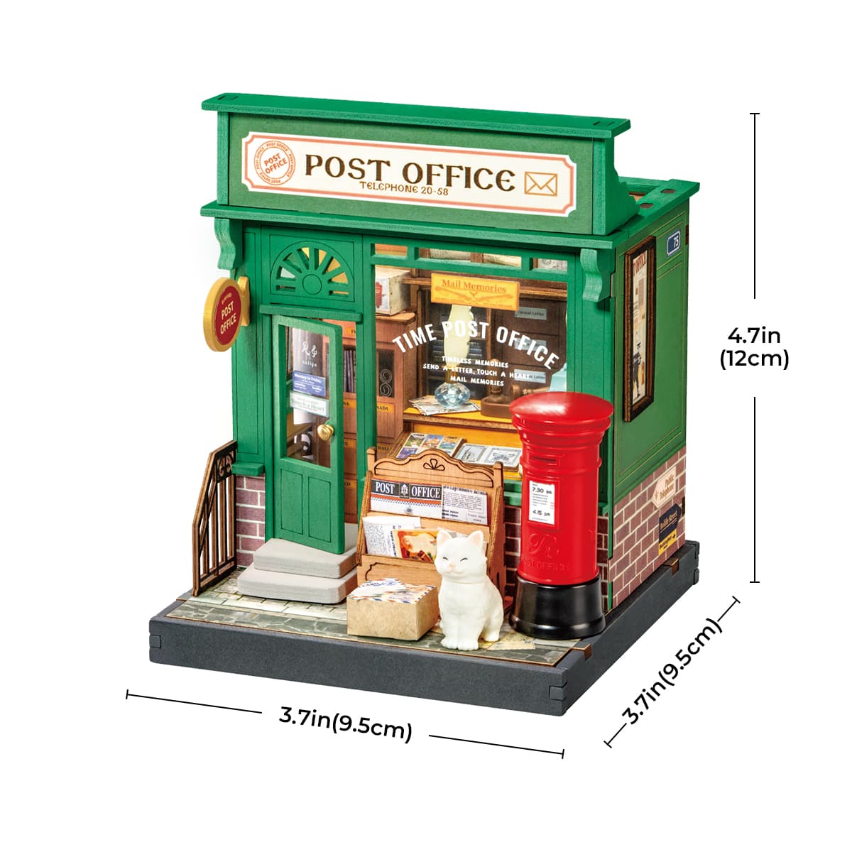Century Post Office DIY Miniature House