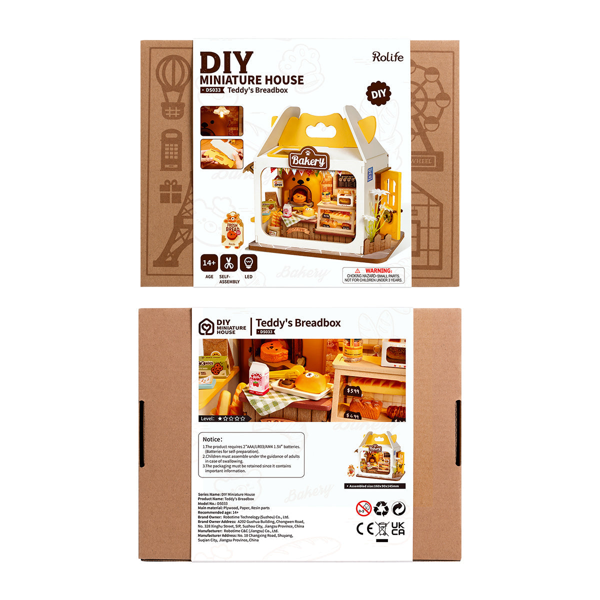 Food Box Shop DIY Miniature House Kit