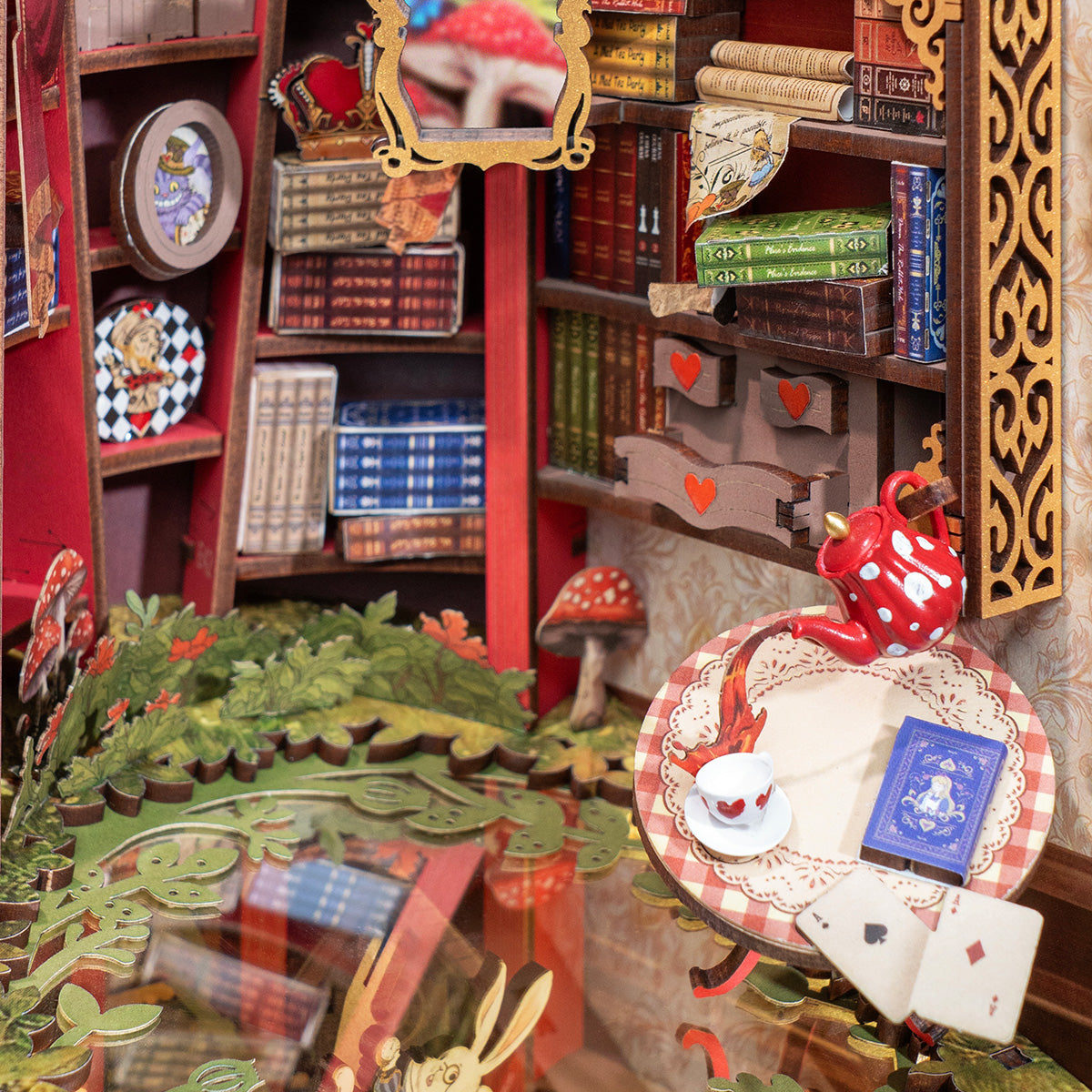 Fall into Wonder DIY Book Nook Shelf Insert