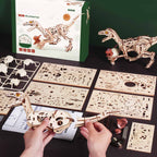 Velociraptor Mechanical 3D Puzzle