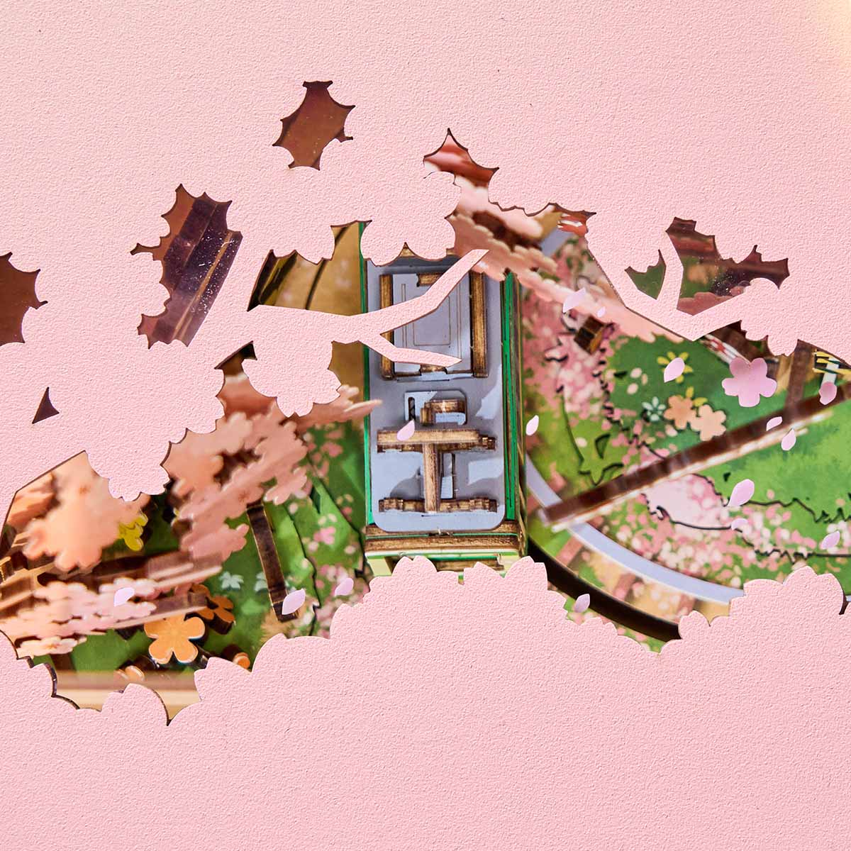 Sakura Dreamy Tour DIY Music Box 3D Puzzle