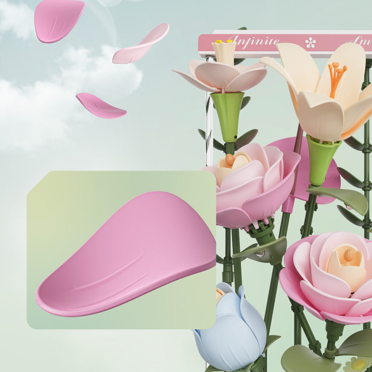 Blooming Bouquet Box 3D Puzzle