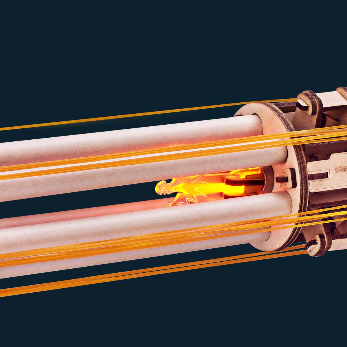 Rotating-Barrel Machine Toy Gun 3D Puzzle