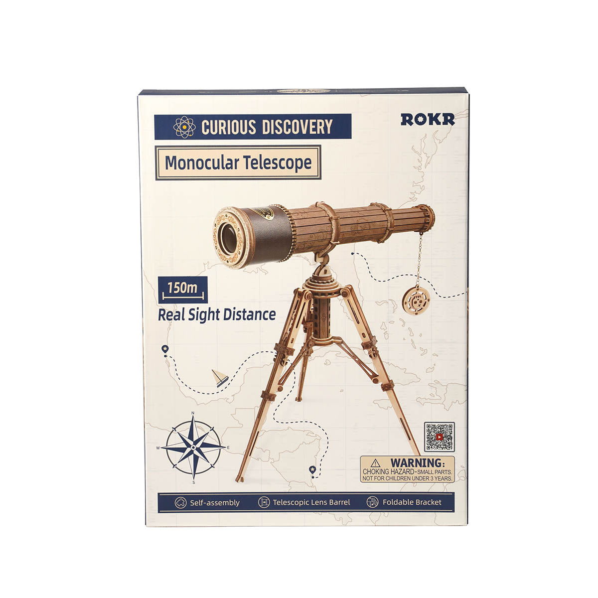 Monocular Telescope 3D Puzzle