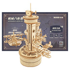 Airplane Control Tower Mechanical Music Box