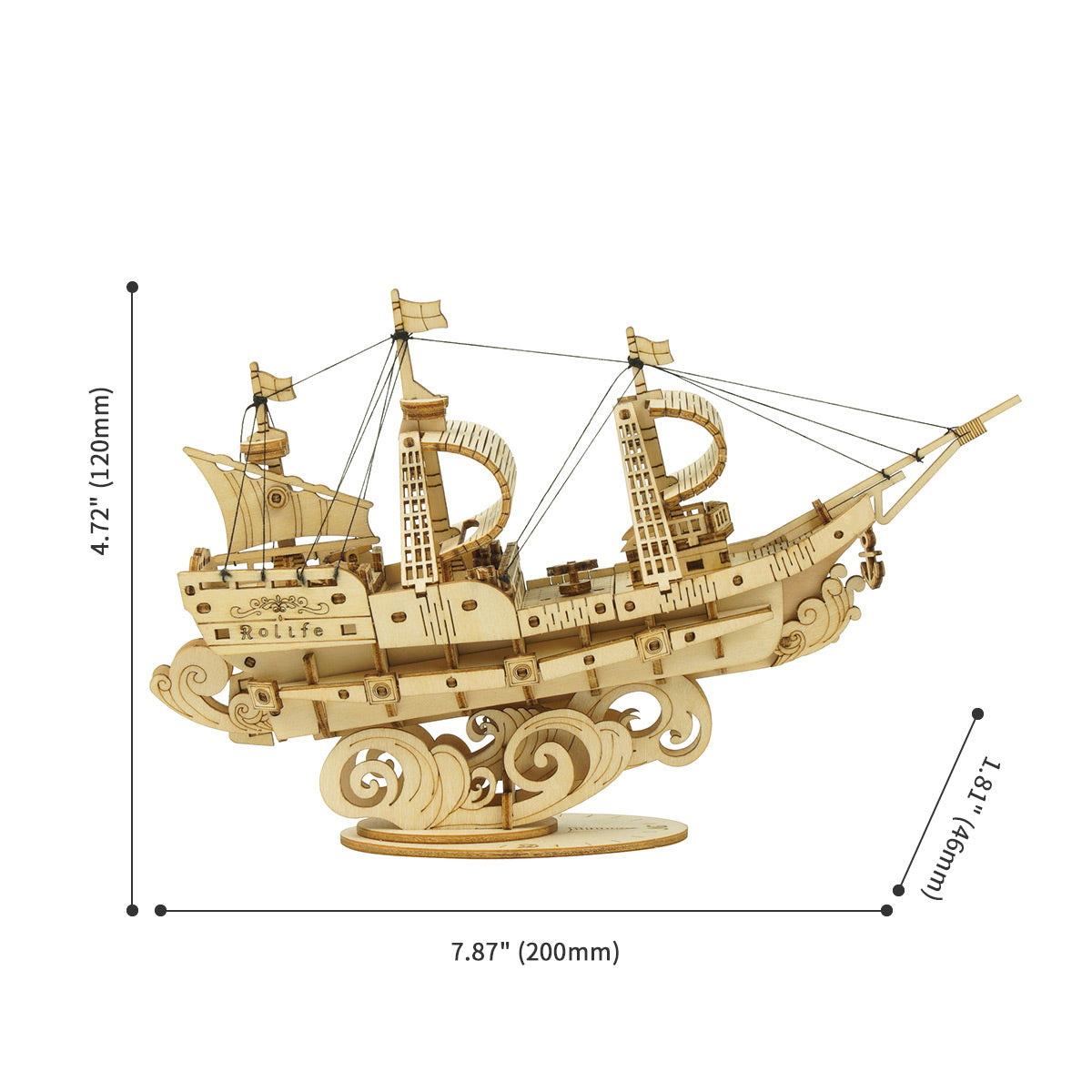 Sailling Ship Model 3D Puzzle