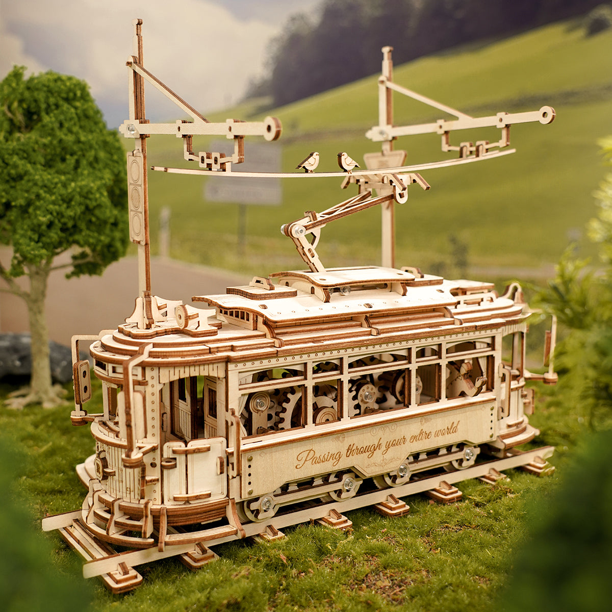 Classic City Tram 3D Puzzle