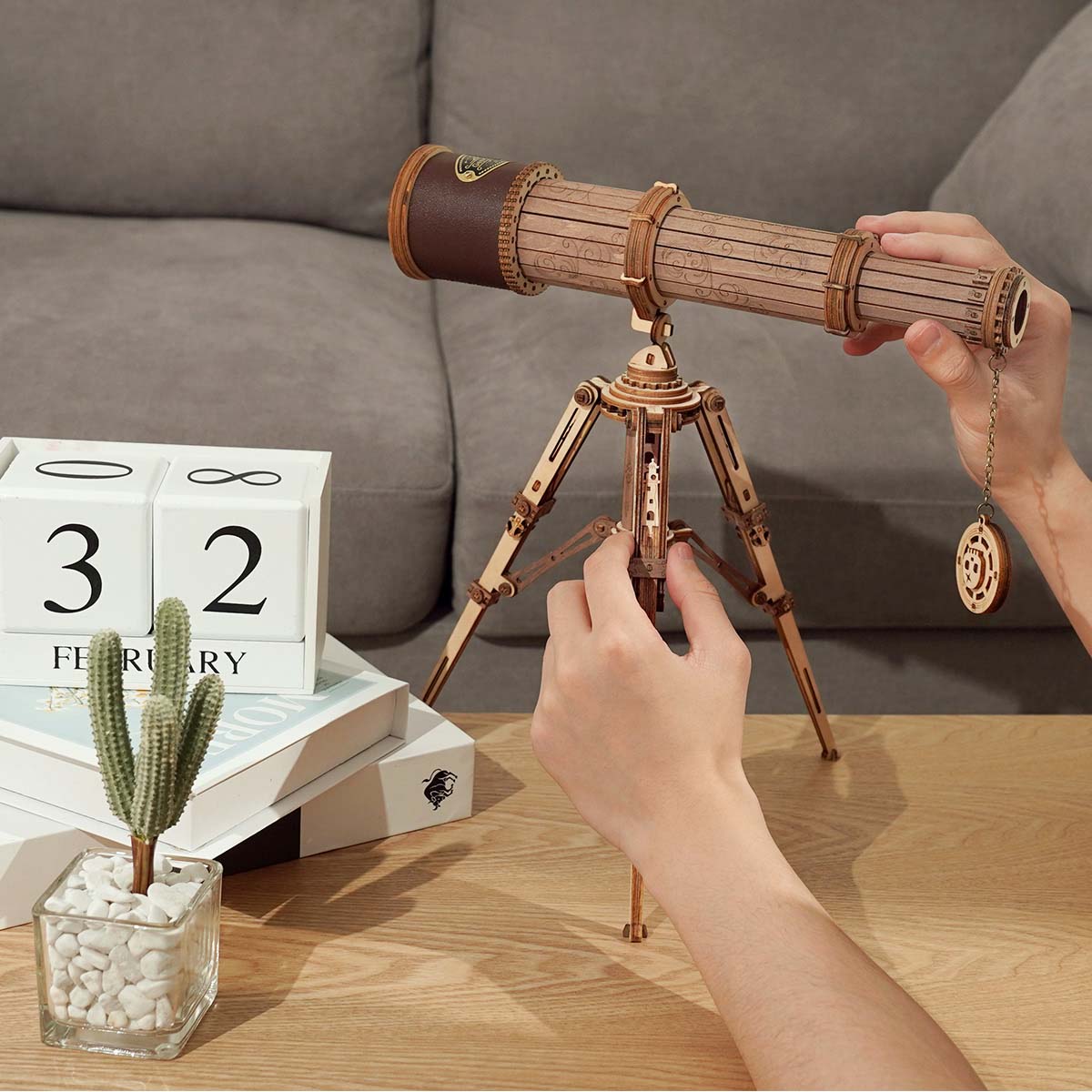 Monocular Telescope 3D Puzzle