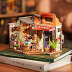 Corner Bookstore DIY Miniature House