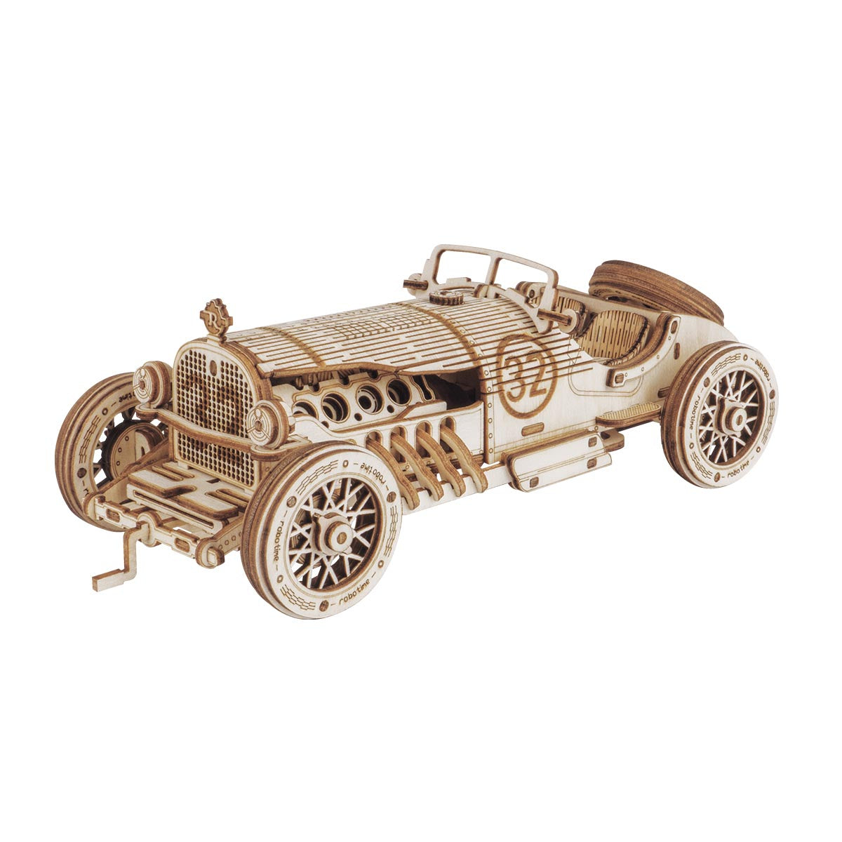 Grand Prix Car Scale Model 3D Puzzle
