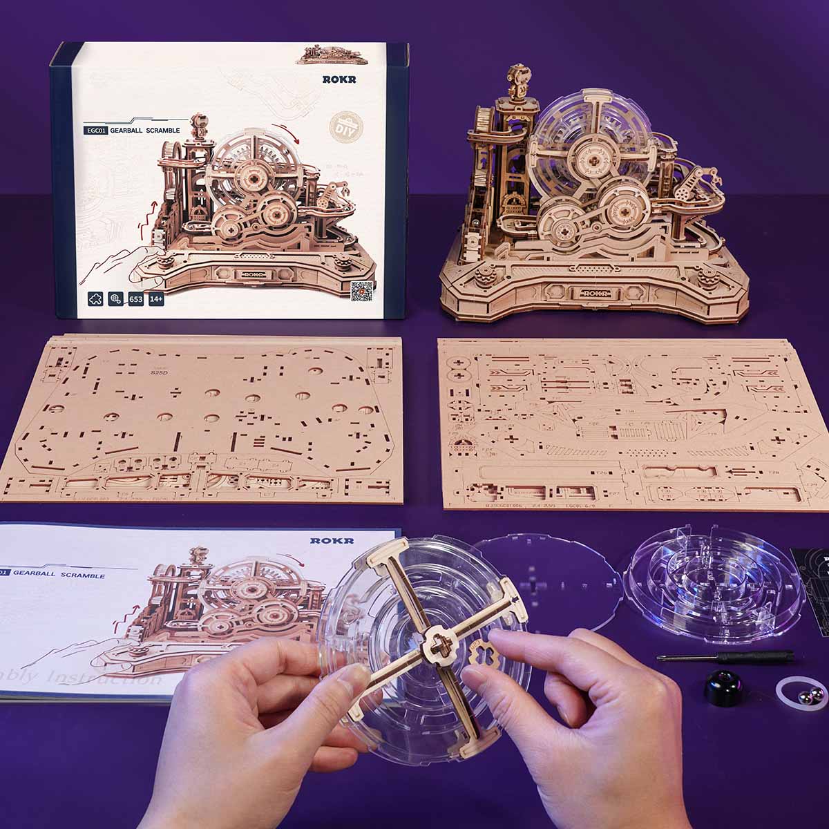 Gear Ball Challenge 3D Puzzle