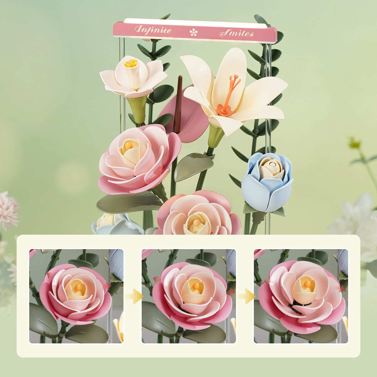 Blooming Bouquet Box 3D Puzzle