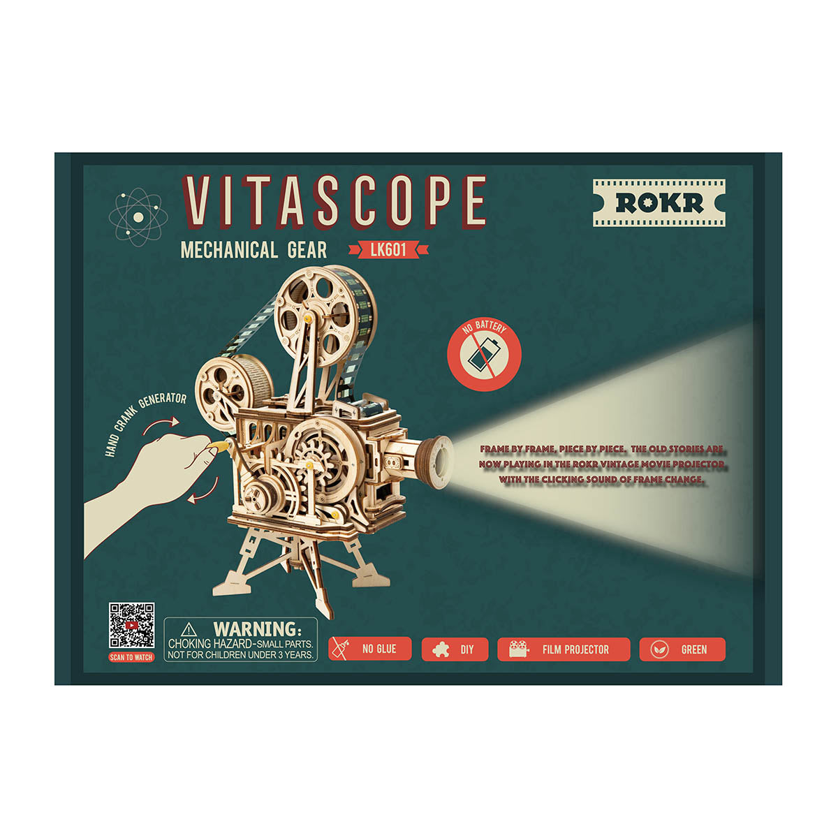Vitascope Movie Projector 3D Puzzle