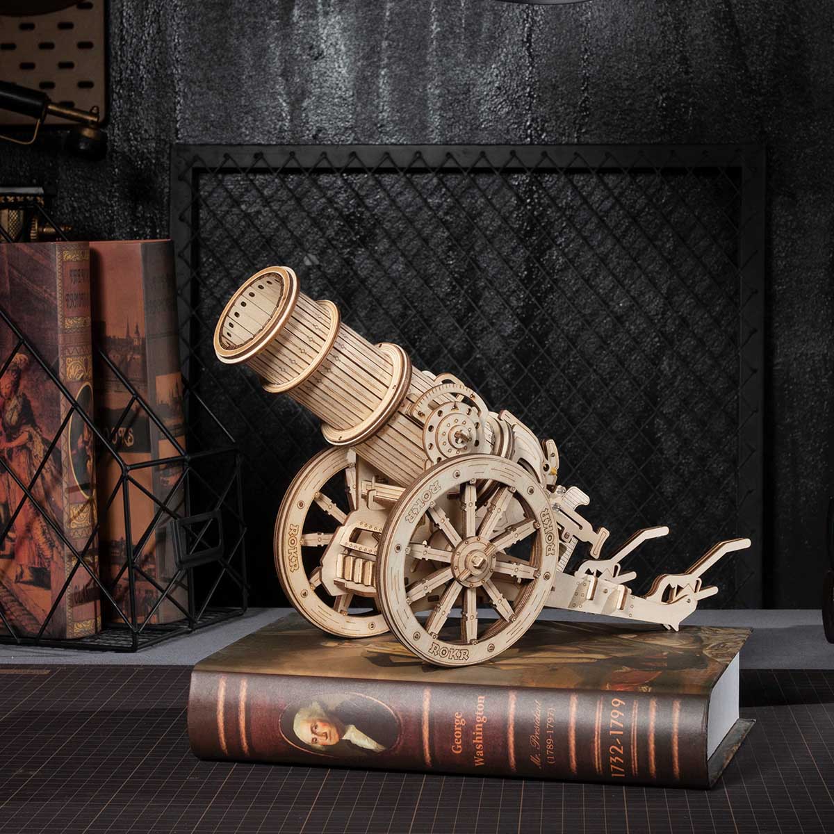 Wheeled Siege Artillery 3D Puzzle