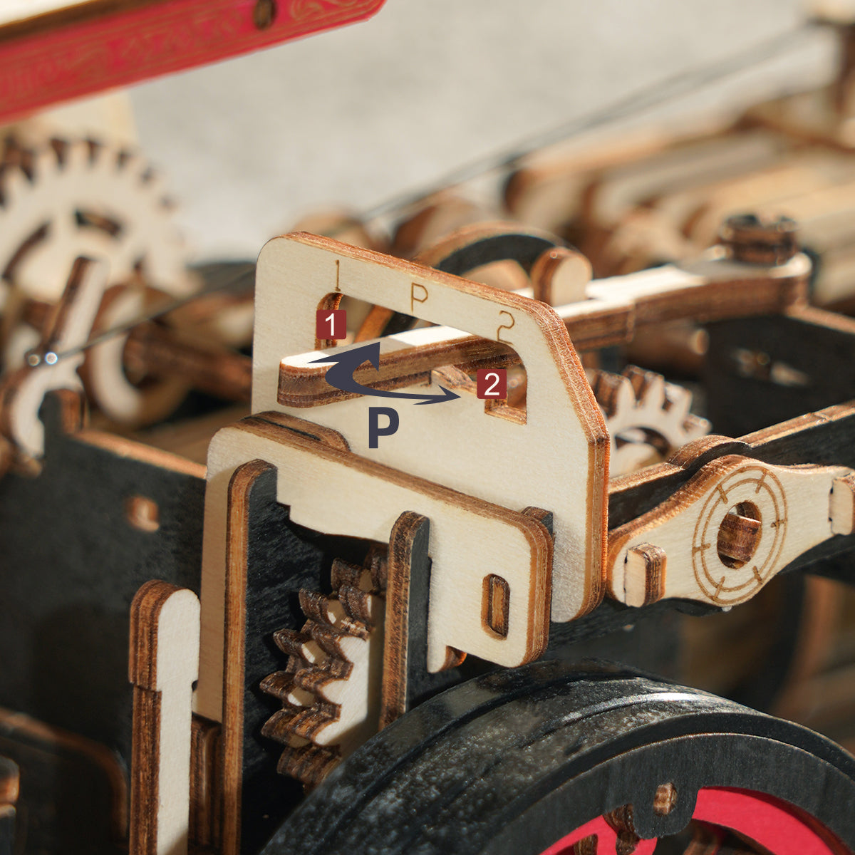Steam Engine Mechanical 3D Puzzle (Battery powered)