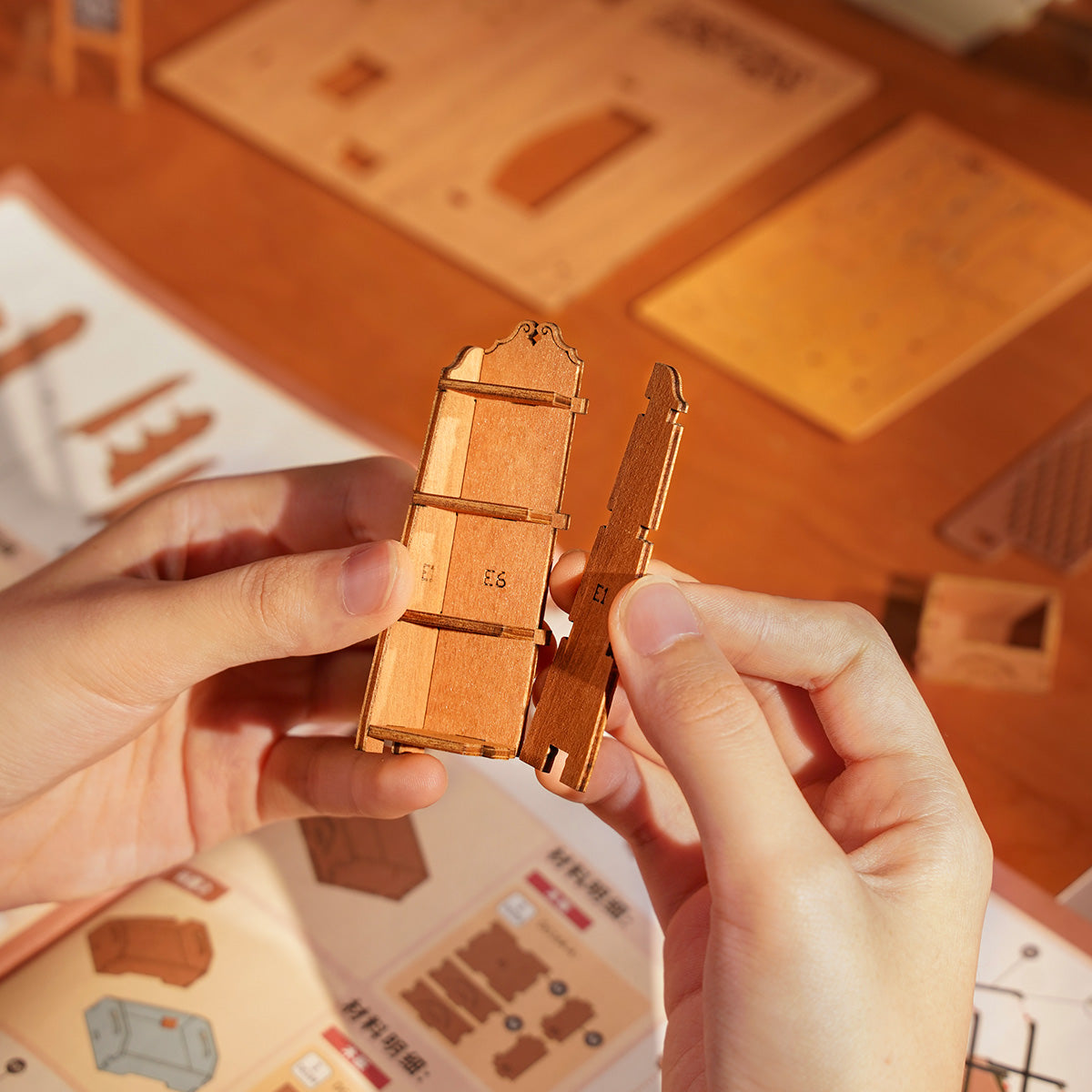 Corner Bookstore DIY Miniature House