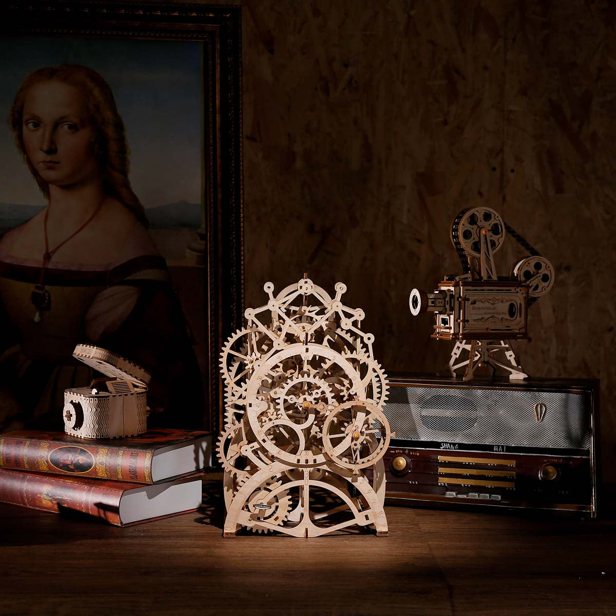 Pendulum Clock Mechanical Gear 3D Puzzle