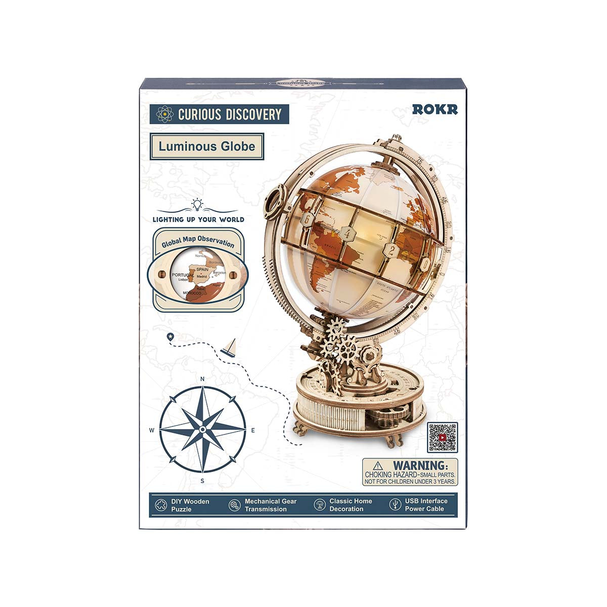 Luminous Globe 3D Puzzle