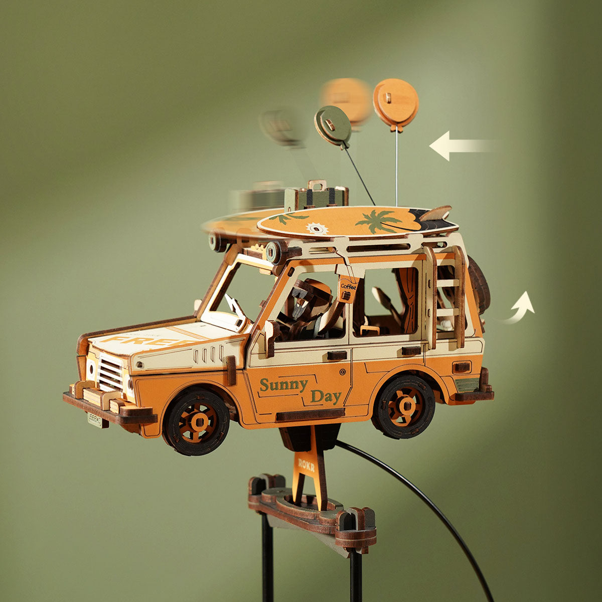 Road Tripper Pendulum Balance Toy 3D Puzzle