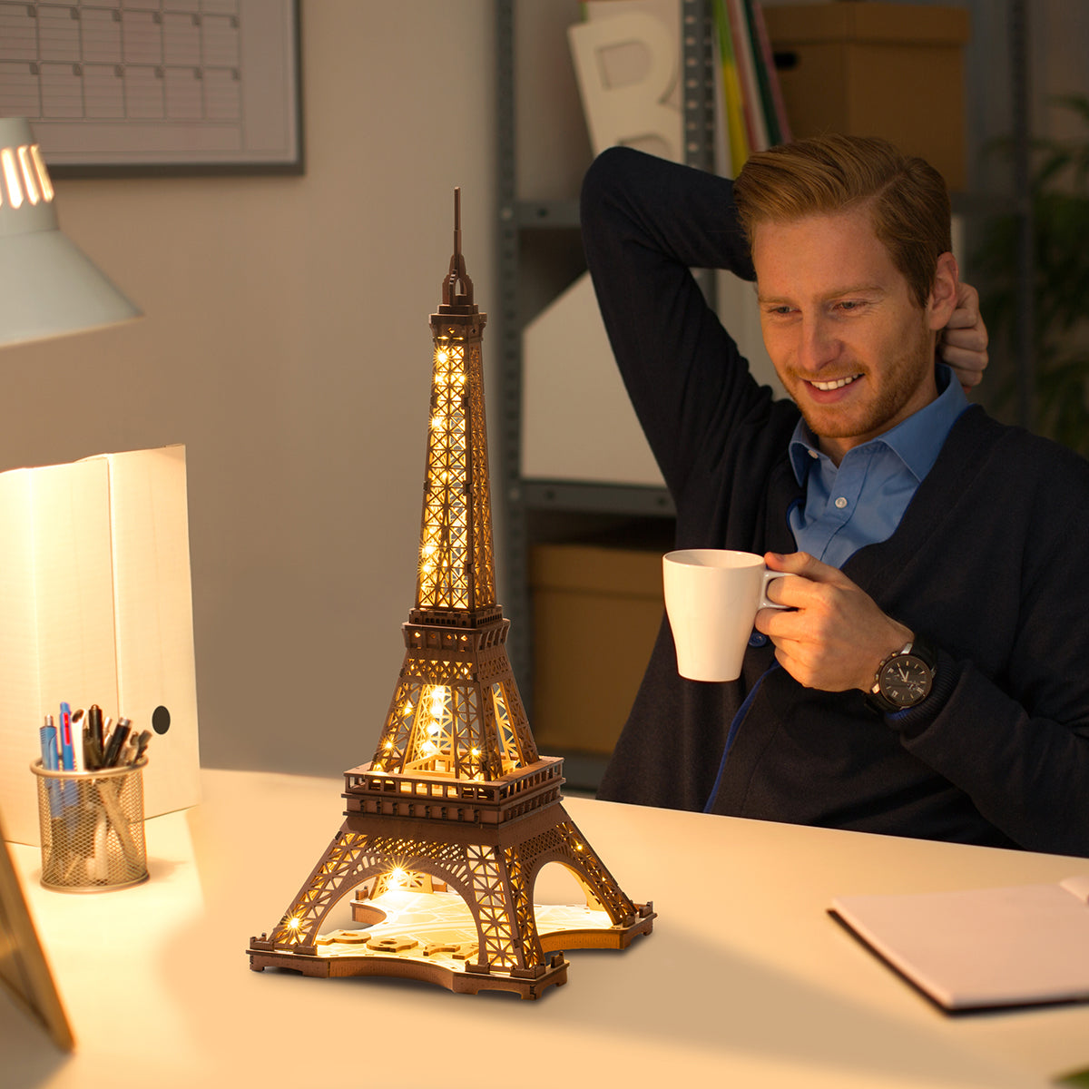 Night of the Eiffel Tower 3D Puzzle