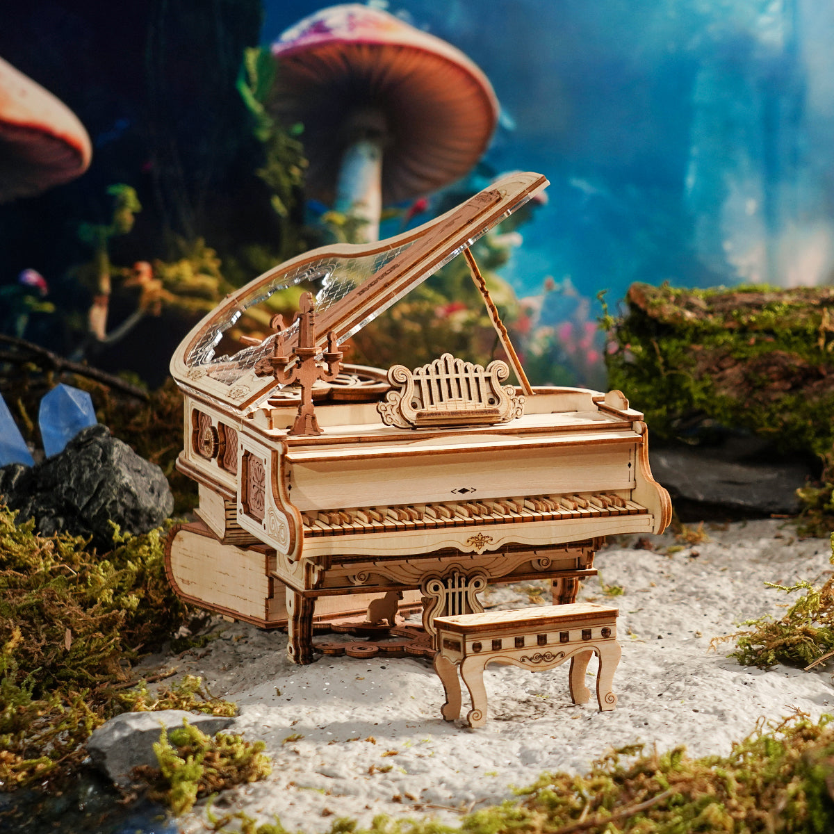 Magic Piano Mechanical Music Box 3D Puzzle