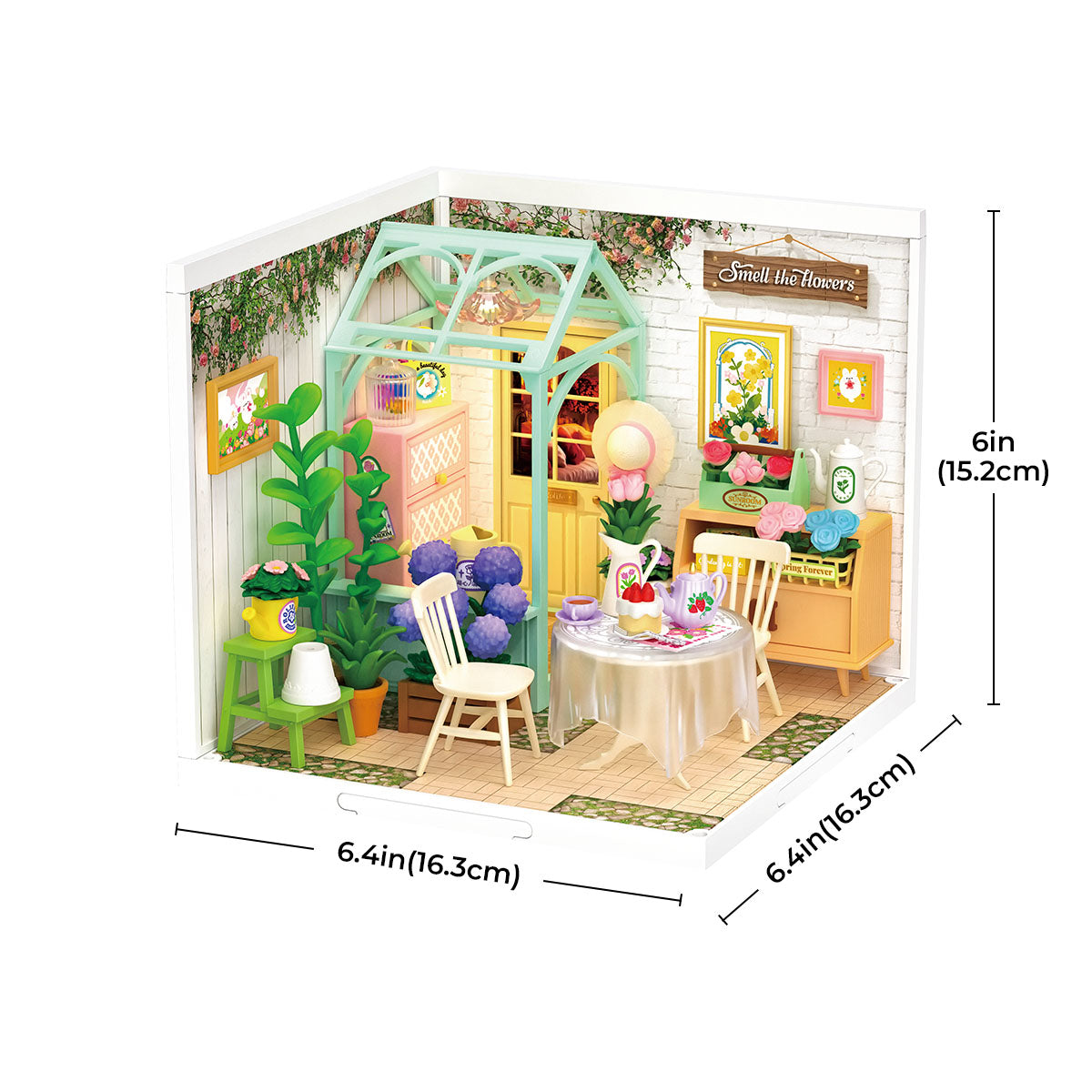 Blooming Tea Garden DIY Miniature House