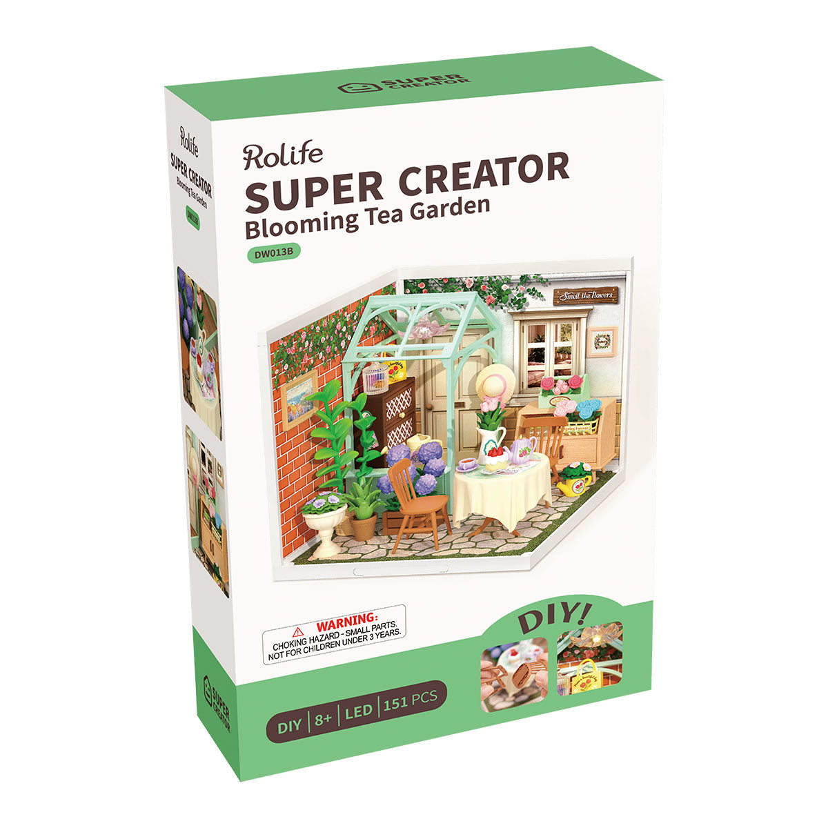 Blooming Tea Garden DIY Miniature House