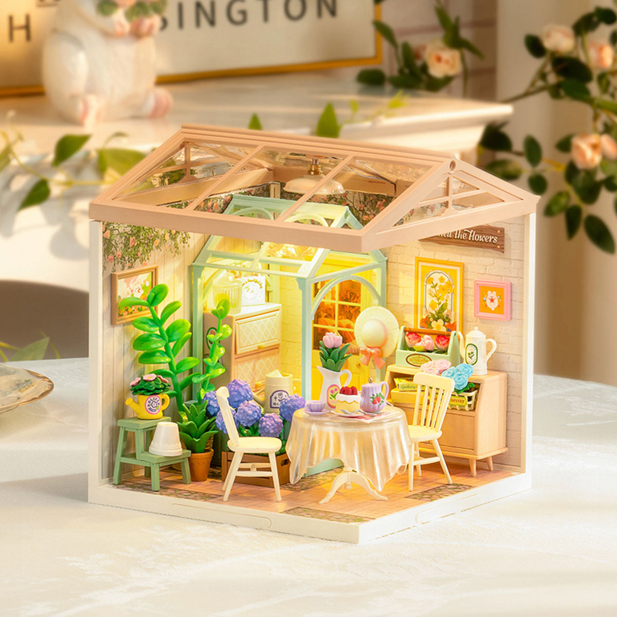 Blooming Tea Garden DIY Miniature House