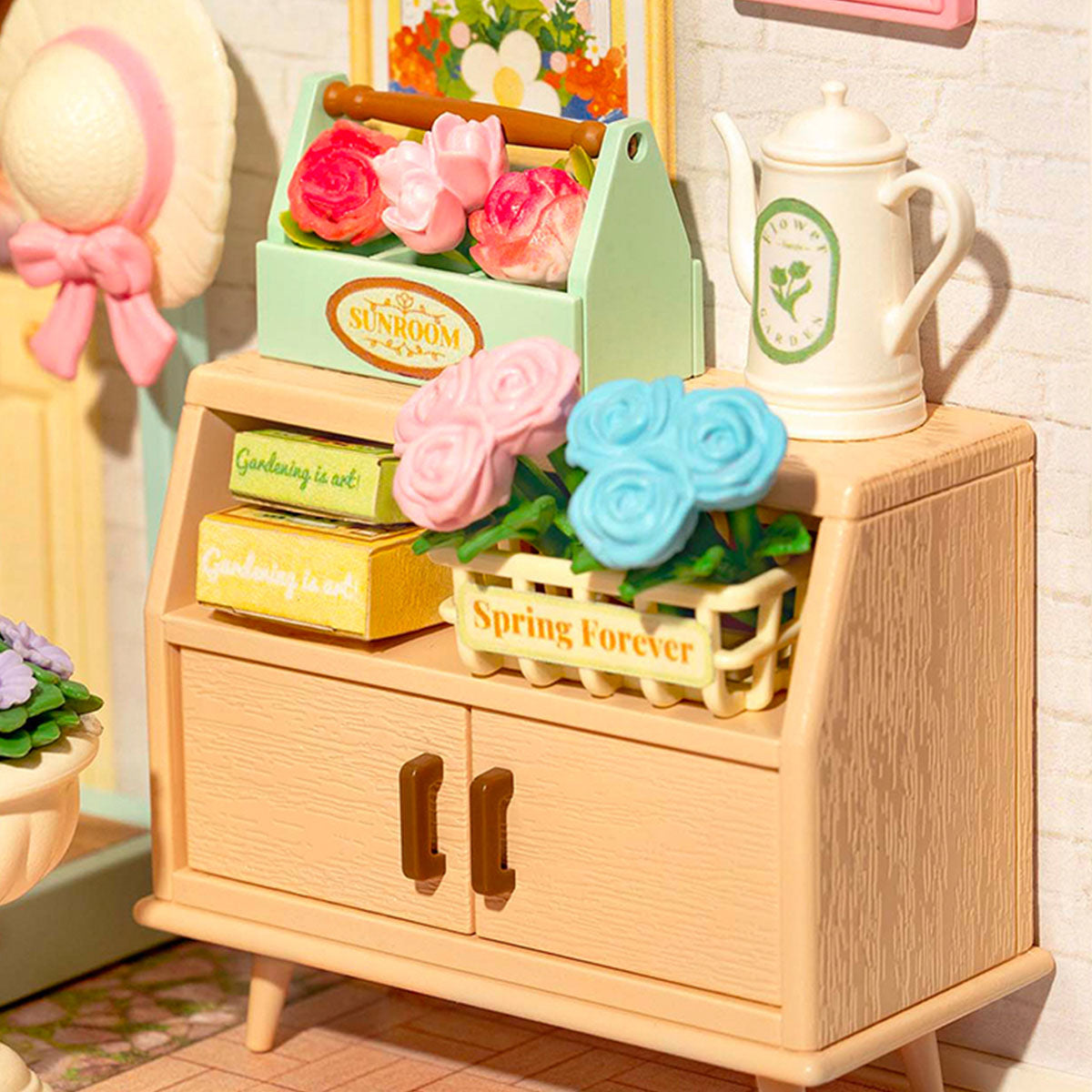 Blooming Tea Garden DIY Miniature House