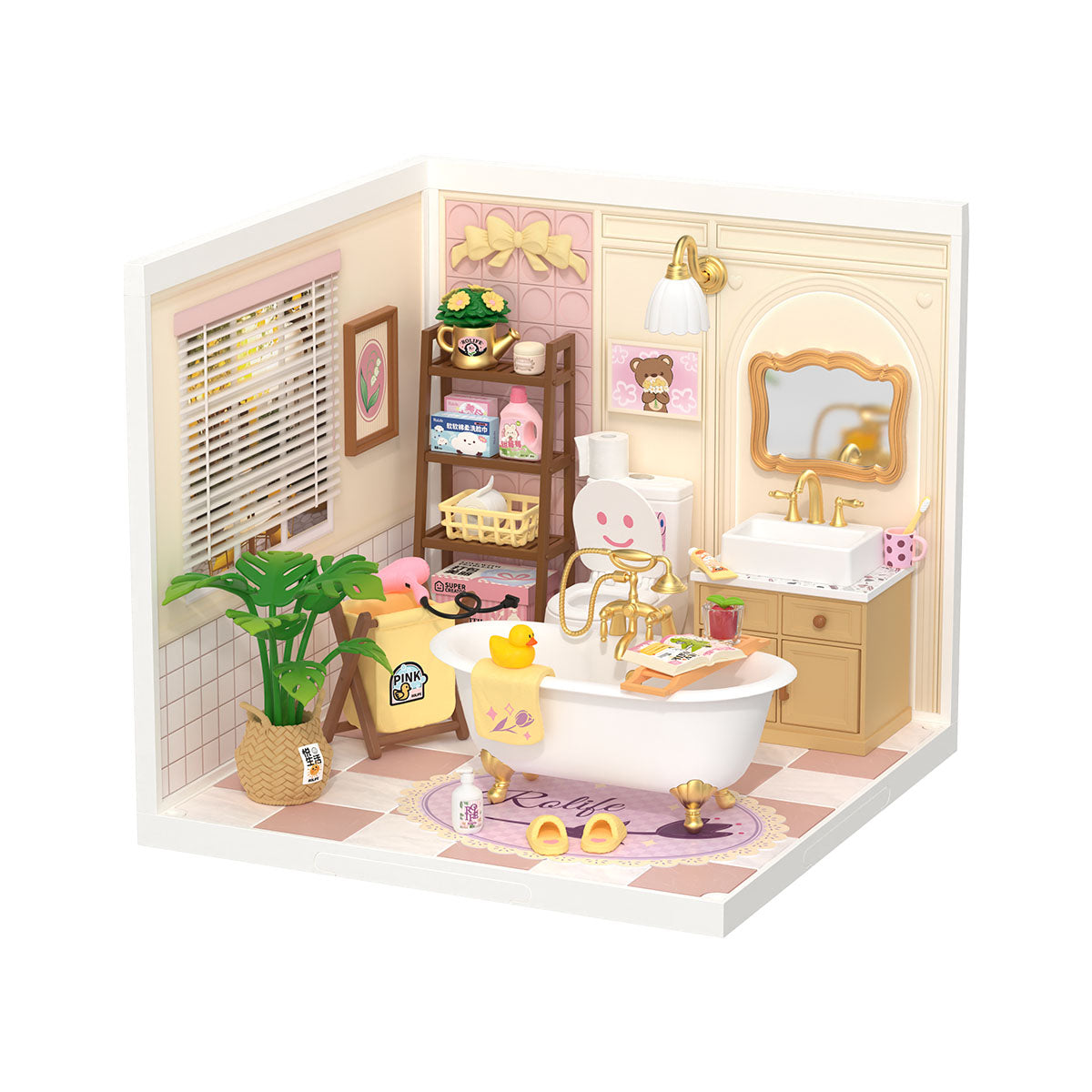 Pop Bubble Bathroom DIY Miniature House