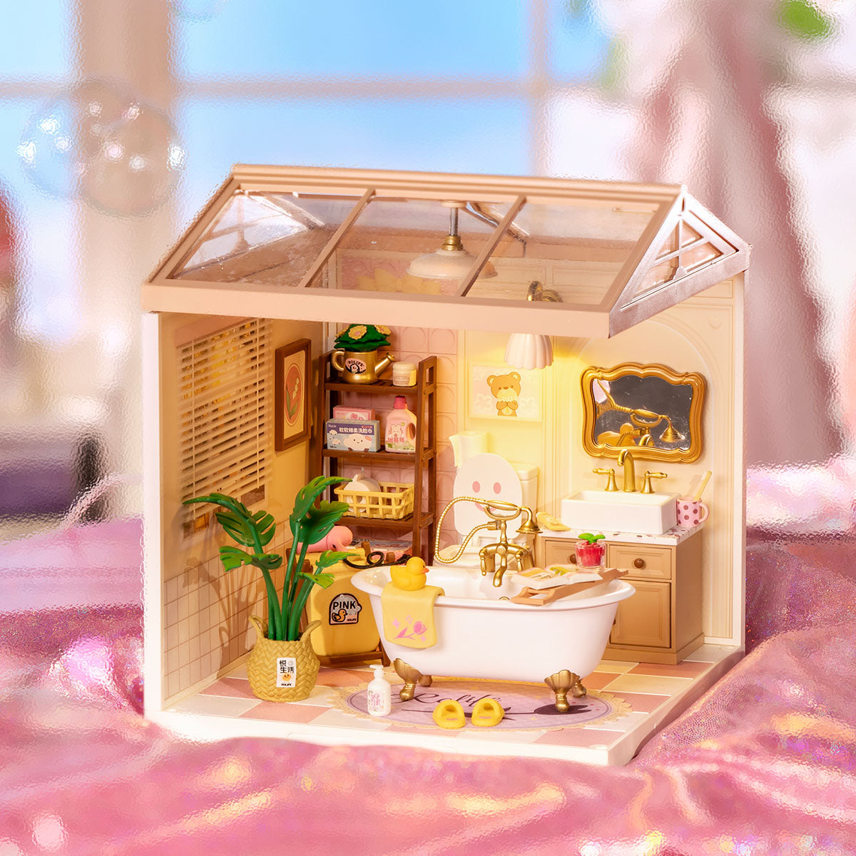 Pop Bubble Bathroom DIY Miniature House