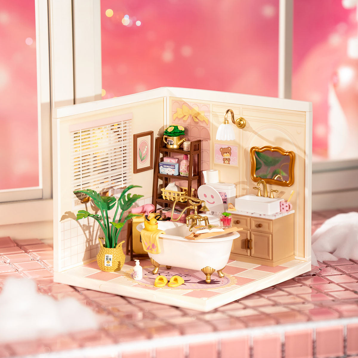 Pop Bubble Bathroom DIY Miniature House