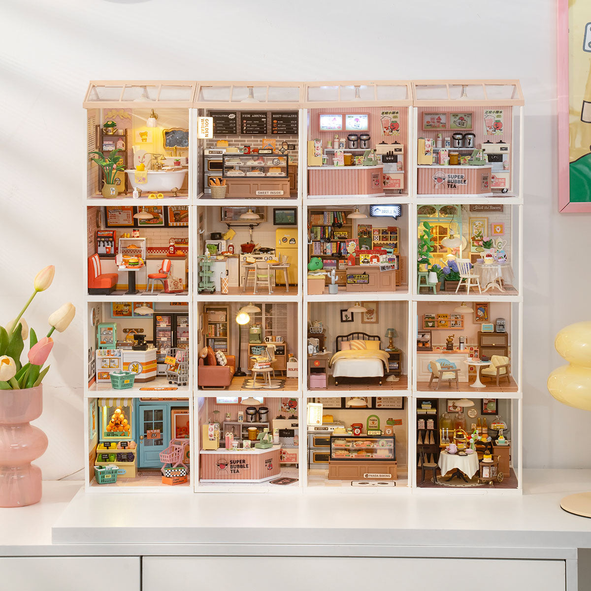 Pop Bubble Bathroom DIY Miniature House