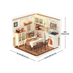 Warm Dining Room DIY Miniature House