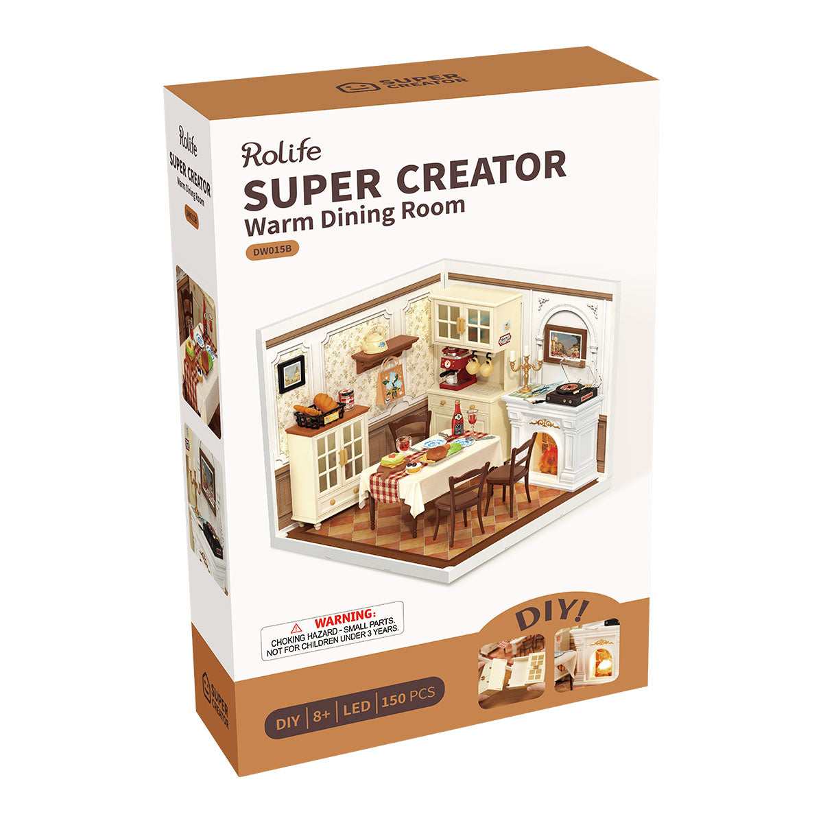 Warm Dining Room DIY Miniature House
