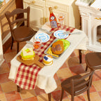 Warm Dining Room DIY Miniature House