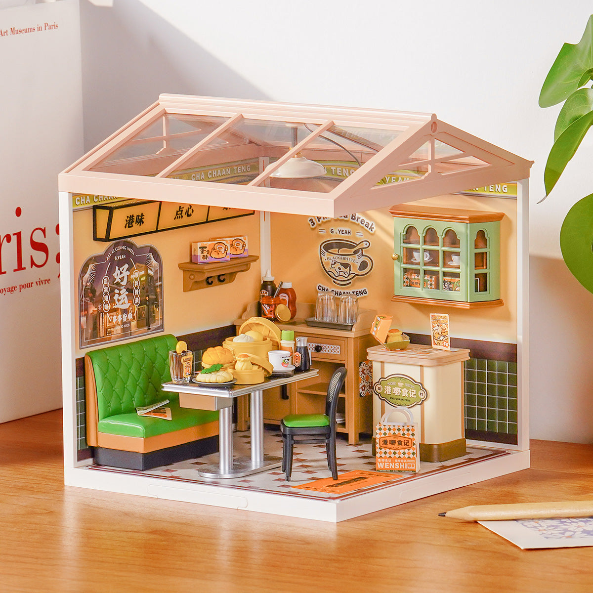 Hong Kong Bites Cafe DIY Miniature House