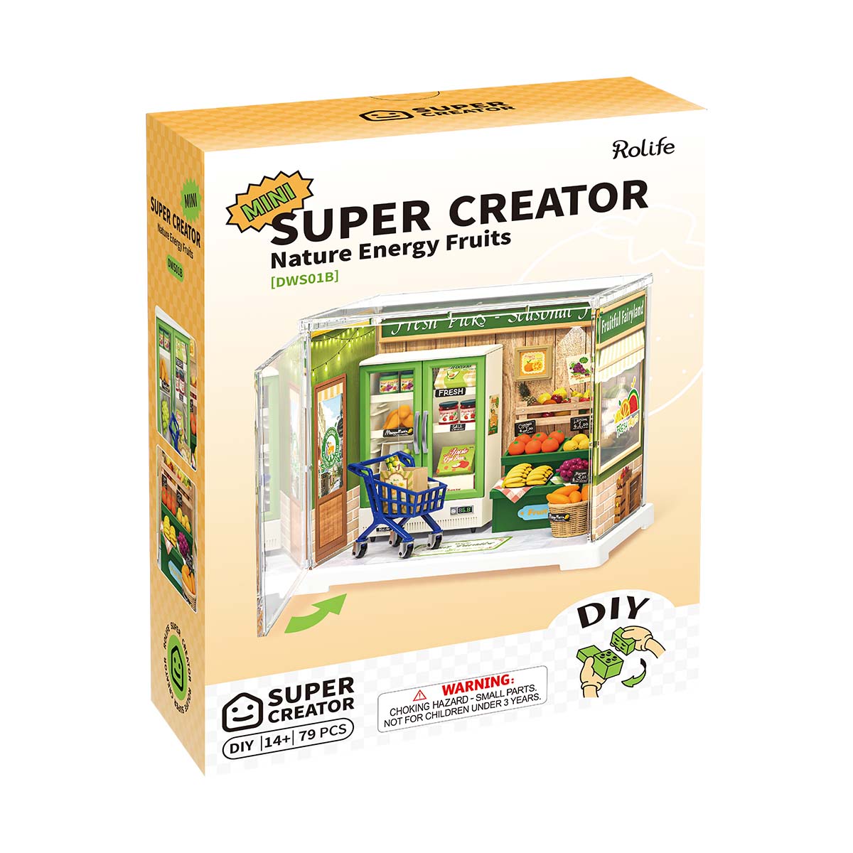 Nature Energy Fruits DIY Miniature House