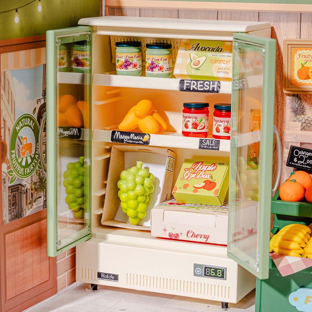 Nature Energy Fruits DIY Miniature House