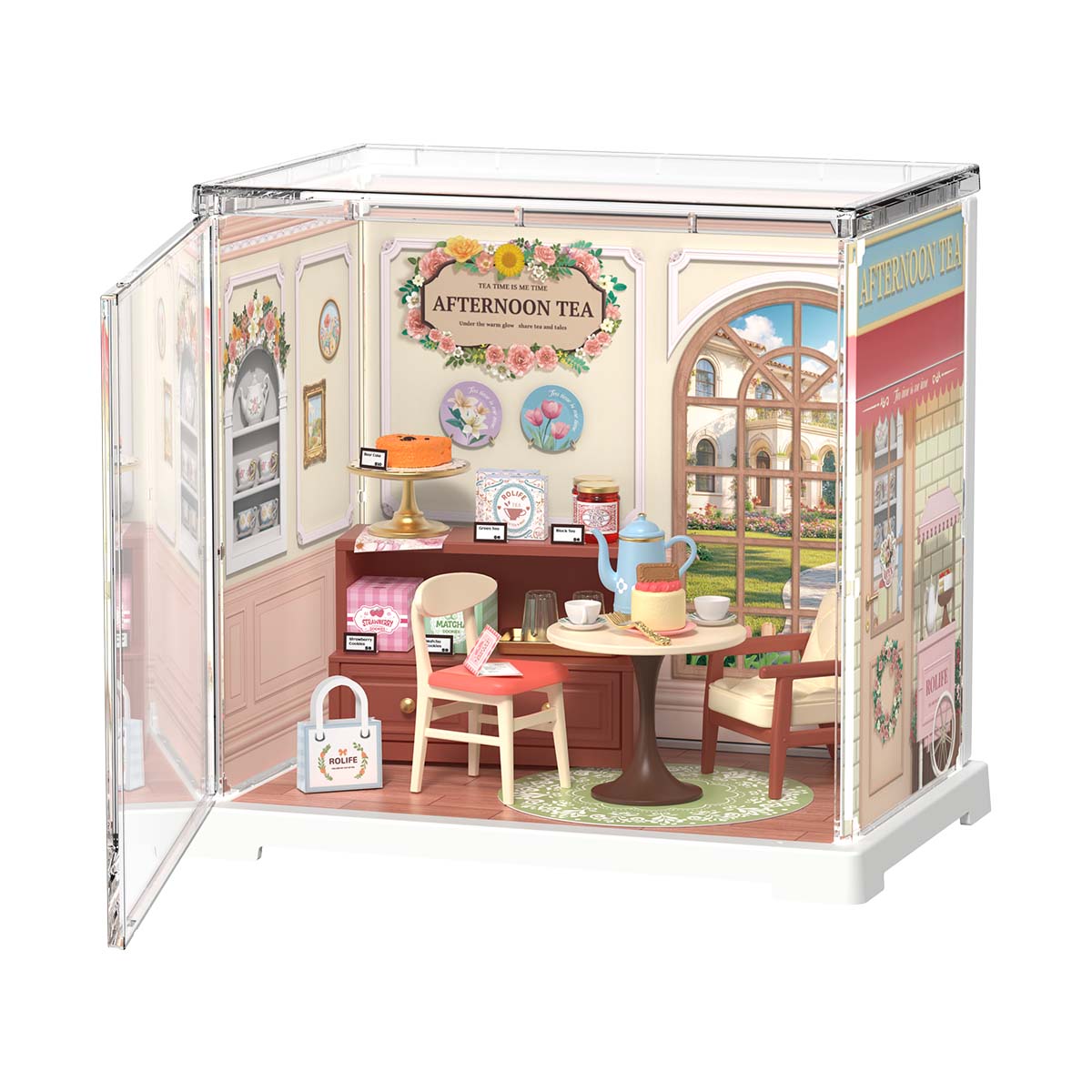 Honey Tea Lounge DIY Miniature House