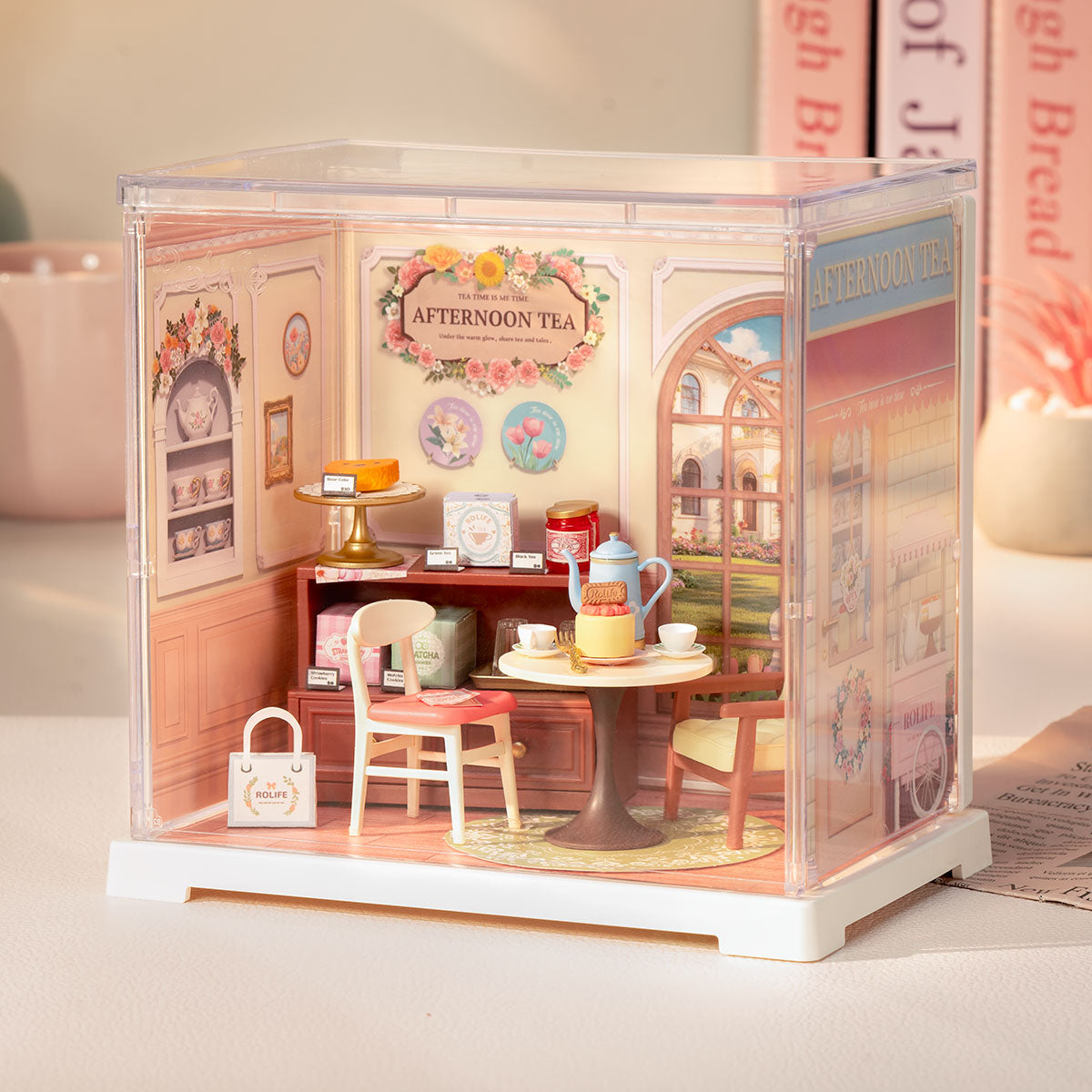 Honey Tea Lounge DIY Miniature House