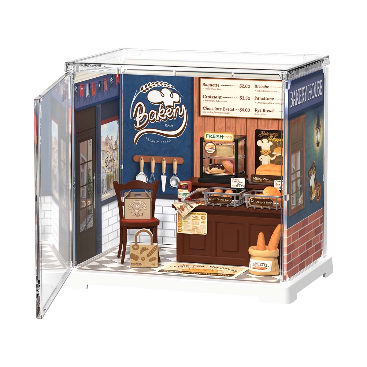 Butter Bakery House DIY Miniature House